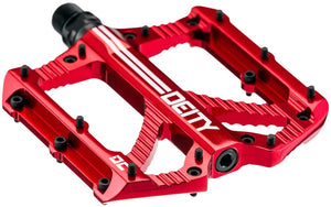 DEITY Bladerunner Pedals - Platform Aluminum 9/16" Red - The Lost Co. - Deity Components - PD5206 - 817180020502 - -