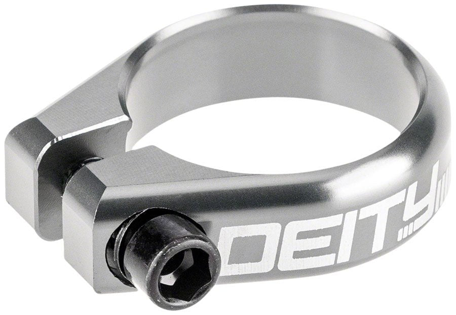 DEITY Circuit Seatpost Clamp - 38.6mm Platinum - The Lost Co. - Deity - B-DY5126 - 817180025132 - -
