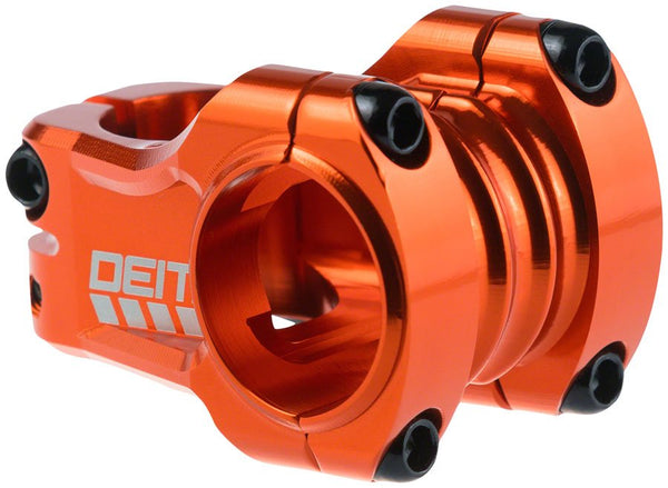 DEITY COPPERHEAD ステム オレンジ31.8mm Deity Copperhead Stem - 35mm Length - 31.8mm Clamp - Orange