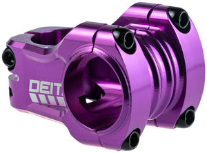 DEITY Copperhead Stem - 35mm 31.8 Clamp +/-0 1 1/8" Aluminum Purple - The Lost Co. - Deity - SM9402 - 817180021523 - -