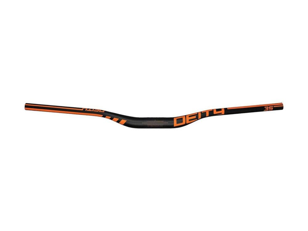 DEITY Speedway 35 Handlebar - Carbon 30mm Rise 810mm Width 35mm Clamp Orange - The Lost Co. - Deity - B-DY2016 - 817180023138 - -