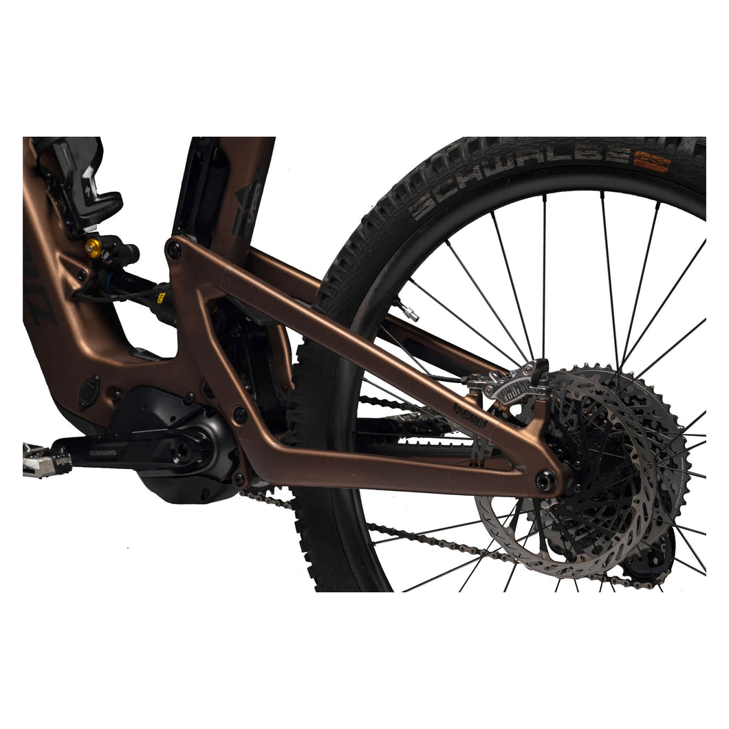 DYEDBRO E-Bike Frame Protection - Clear/Gloss Black - The Lost Co. - DYEDBRO - B-DB3006 - 8400000222198 - -
