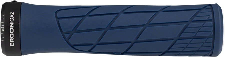 Ergon GA2 Grips - Nightride Blue Lock-On - The Lost Co. - Ergon - HT2275 - 4260477068873 - -