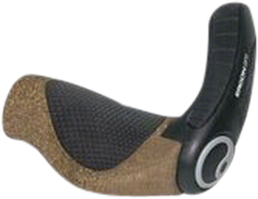 Ergon GP3 BioKork Grips - Large Black/Cork Rohloff/Nexus Lock-On - The Lost Co. - Ergon - HT3073 - 4260477061386 - -