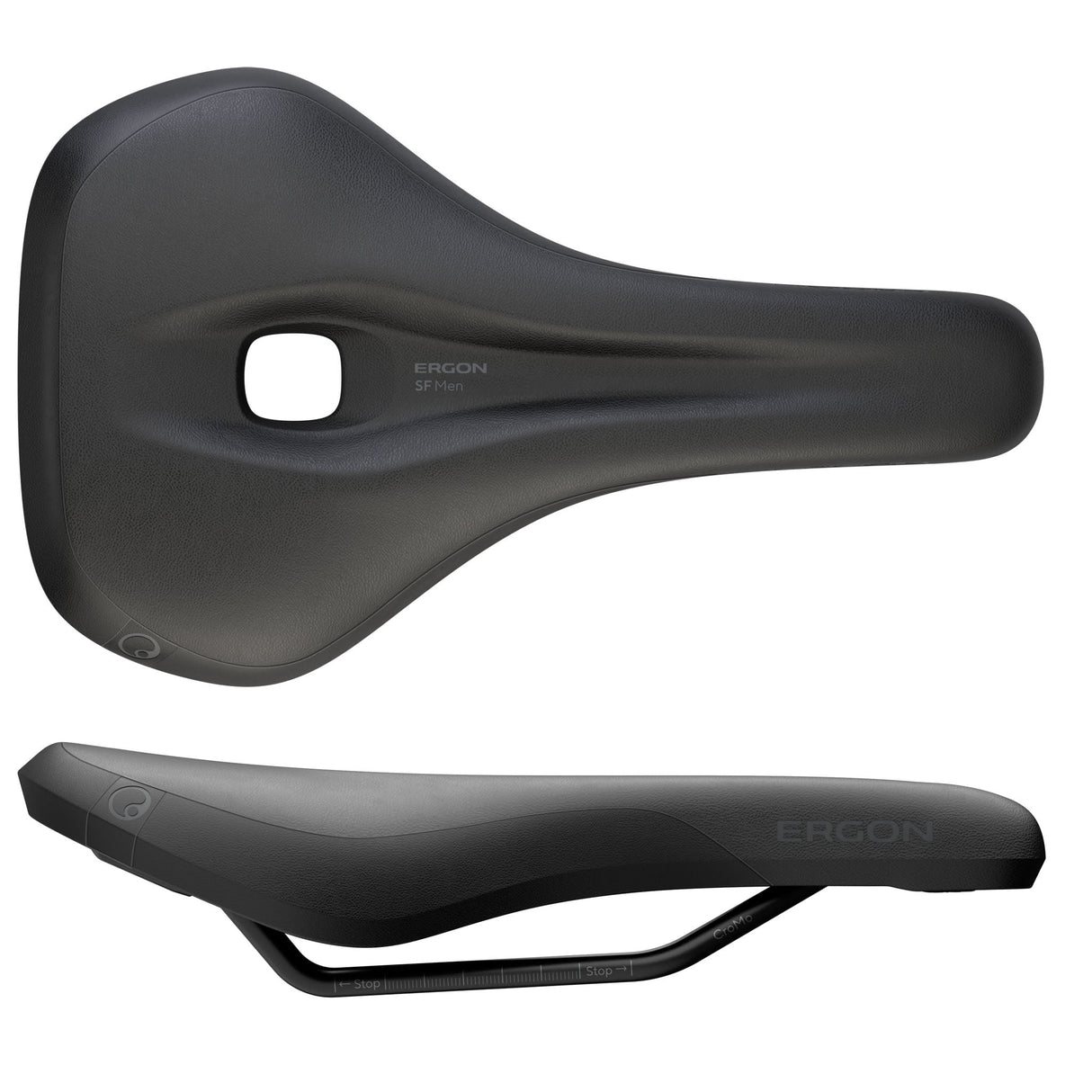 Ergon SF Men's Saddle - Medium/Large - Black - The Lost Co. - Ergon - B-ER3536 - 4260477074652 - -