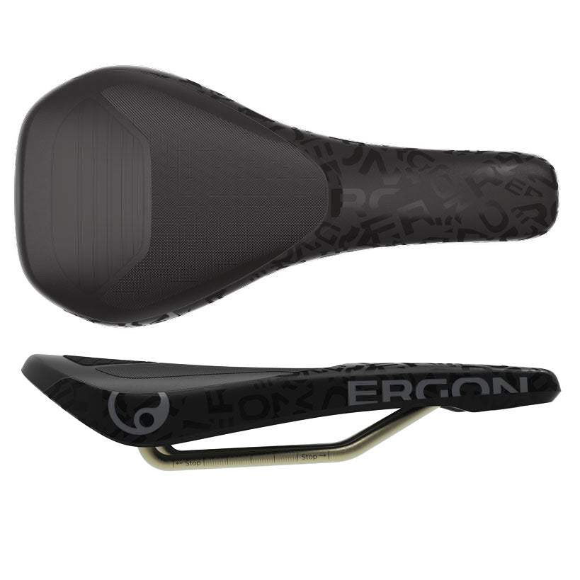 Ergon SM Downhill Pro Titanium Team Saddle - Black – The Lost Co.