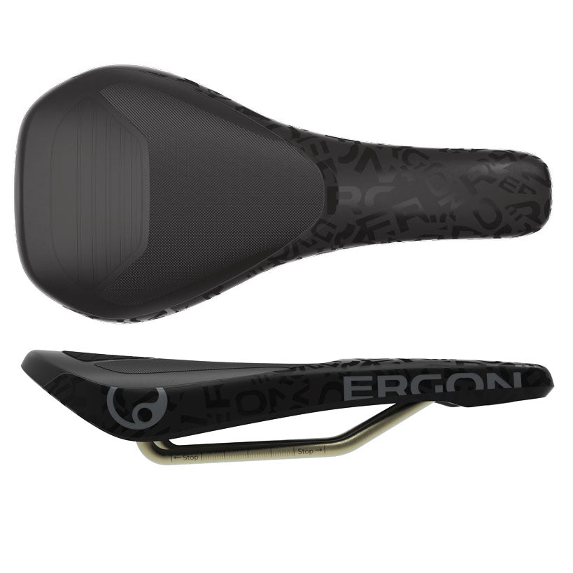 Ergon SM Downhill Pro Titanium Team Saddle - Black - The Lost Co. - Ergon - B-ER3255 - 4260477073839 - -