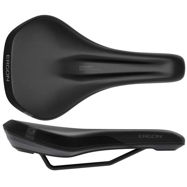 Ergon SMC Core Womens Saddle Medium/Large - Blk/Gry - The Lost Co. - Ergon - B-ER3402 - 4260477072702 - -