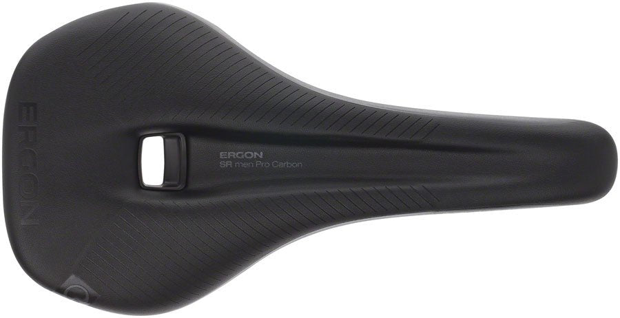 Ergon SR Pro Carbon Men's Saddle - Carbon Rails -Stealth Black
