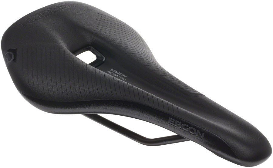 Ergon SR Pro Men's Saddle - Titanium Rails - Stealth Black - Medium/Large - The Lost Co. - Ergon - SA0747 - 4260477067920 - -