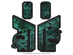 Ground Keeper Fox 36 Performance Decals - The Lost Co. - Ground Keeper Fenders - SQ4027067 - 723803858288 - Space Cadet Green -