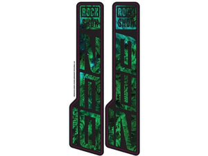 Ground Keeper RockShox Zeb Ultimate Decals - The Lost Co. - Ground Keeper Fenders - SQ7427614 - 723803858752 - Space Ferns -