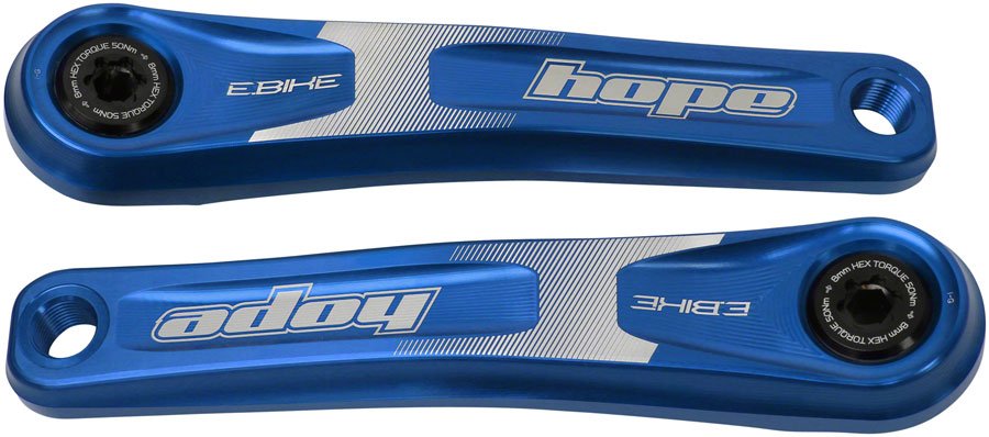 Hope Ebike Crank Arm Set - 155mm ISIS Specialized Offset Blue - The Lost Co. - Hope - CK2362 - 5056033483018 - -