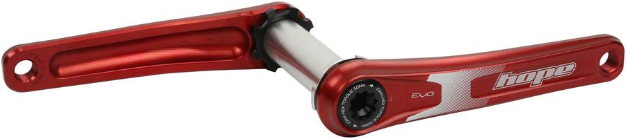 Hope Evo Crankset - 170mm Direct Mount 30mm Spindle For 135/142/141/148mm Rear Spacing Red - The Lost Co. - Hope - CK2382 - 5056033457095 - -