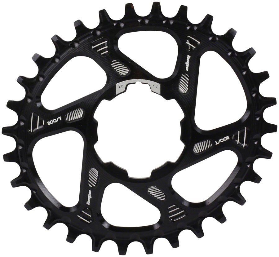 Hope Oval Spiderless Retainer Chainring - 30t Boost Hope Direct Mount ...