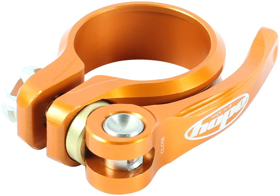 Hope Seat Seatpost Clamp - 31.8mm Orange QR - The Lost Co. - Hope - ST1653 - 5055168095585 - -