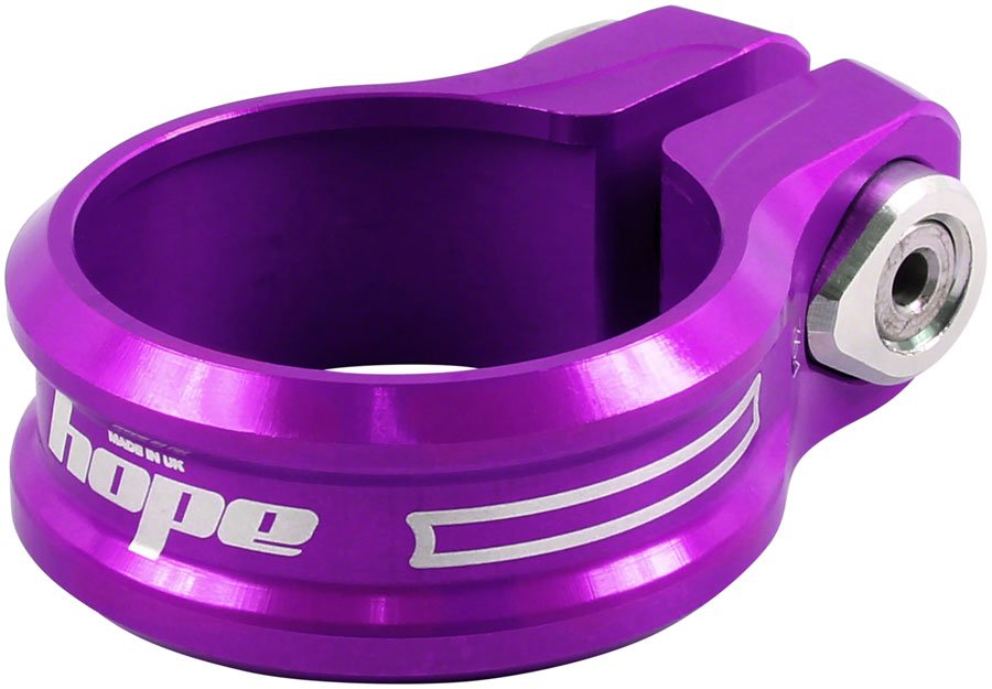 Hope Seat Seatpost Clamp - 31.8mm Purple - The Lost Co. - Hope - ST1659 - 5055168070667 - -