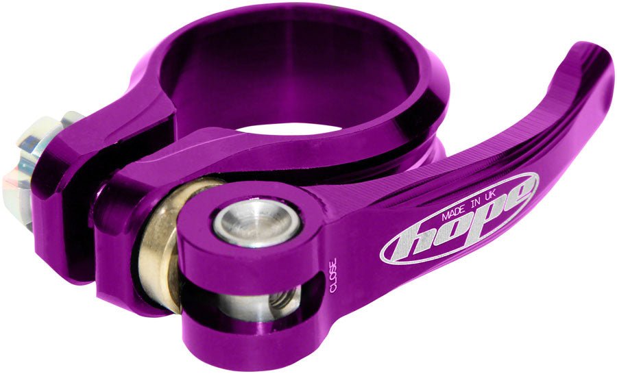 Hope Seat Seatpost Clamp - 31.8mm Purple QR – The Lost Co.