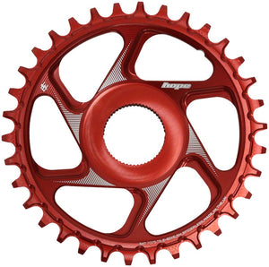 Hope Shimano eBike Chainring - 34t Red - The Lost Co. - Hope - CR4397 - 5056033499651 - -