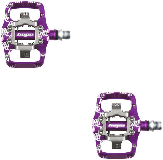 Hope TC Union Clip Pedals - Purple - The Lost Co. - Hope - PD2329 - 5056454903843 - -