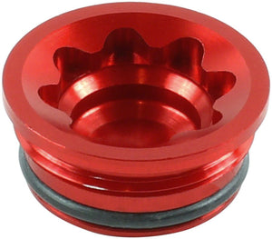 Hope V4 Large Disc Brake Caliper Bore Cap - Red - The Lost Co. - Hope - HBSP300:R - 5055168050140 - -