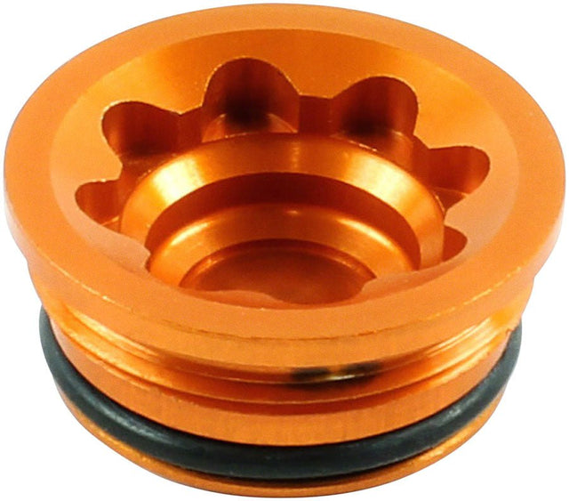Hope V4 Small/E4 Disc Brake Caliper Bore Cap - Orange - The Lost Co. - Hope - HBSP302:C - 5055168092720 - -