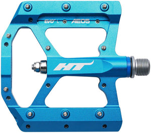 HT AE05 Evo+ Pedals - Platform Aluminum 9/16" Marine Blue - The Lost Co. - HT Components - PD4918 - 4715872481463 - -