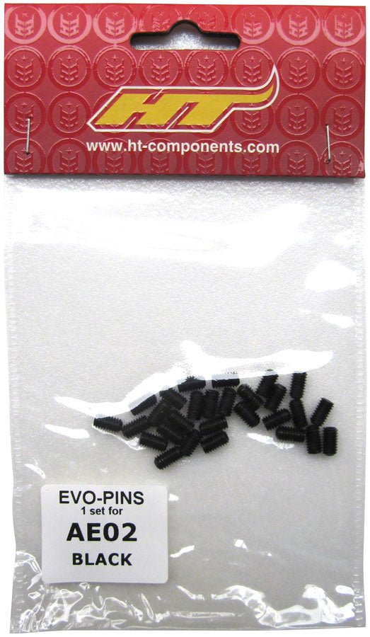 HT Components AE02(SP7) Pedal Pin Kit - Black - The Lost Co. - HT Components - PD1510 - 4711126203133 - -