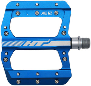 HT Components AE12 Pedals - Platform Aluminum 9/16" Royal Blue - The Lost Co. - HT Components - PD1453 - 4711126204581 - -