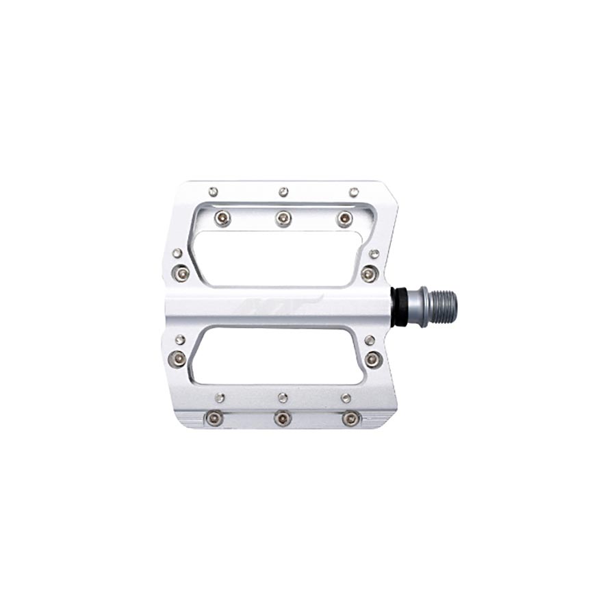 HT Components AN14A Nano Platform Pedals Body: Aluminum Spindle: Cr-Mo 9/16 Silver - The Lost Co. - HT Components - H451006-06 - 4711126200125 - -