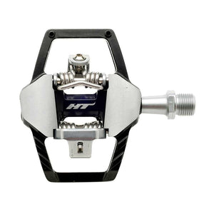 HT Components GT1 G MTB Pedals Body: Aluminum Spindle: Cr-Mo 9/16 Black Pair - The Lost Co. - HT Components - H451001-01 - 4715872487847 - -