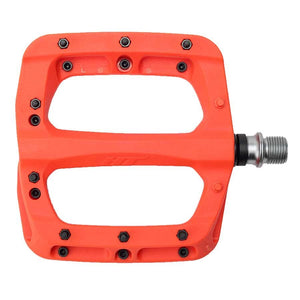 HT Components PA03A Nano P Platform Pedals Body: Nylon Spindle: Cr-Mo 9/16 Orange Pair - The Lost Co. - HT Components - PD4935 - 4715872486703 - -
