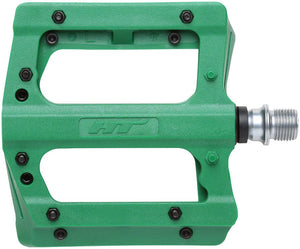 HT Components PA12A Pedals - Platform Composite 9/16" Green - The Lost Co. - HT Components - PD1494 - 4711126205854 - -