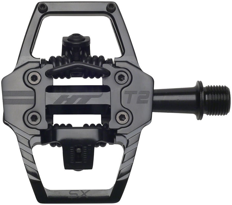 HT Components T2-SX Pedals - Dual Sided Clipless Platform Aluminum 9/16