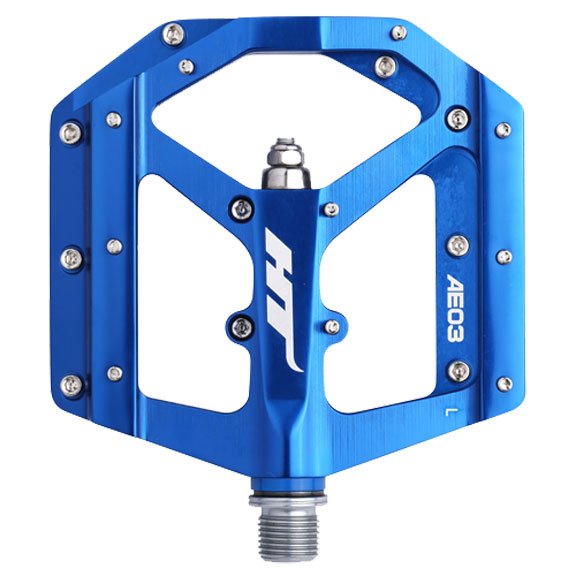HT Pedals AE03 Evo+ Platform Pedals CrMo - Royal Blue - The Lost Co. - HT Components - B-HX3344 - 4711126201184 - -