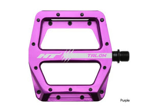 HT Pedals AN71 Talon Platform Pedal - CrMo Spindle - Purple - The Lost Co. - HT Components - B-HX3652 - 4715872480749 - -