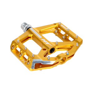 HT Pedals ANS10 Supreme Platform Pedals CrMo - Gold - The Lost Co. - HT Components - B-HX3606 - 4711126206974 - -