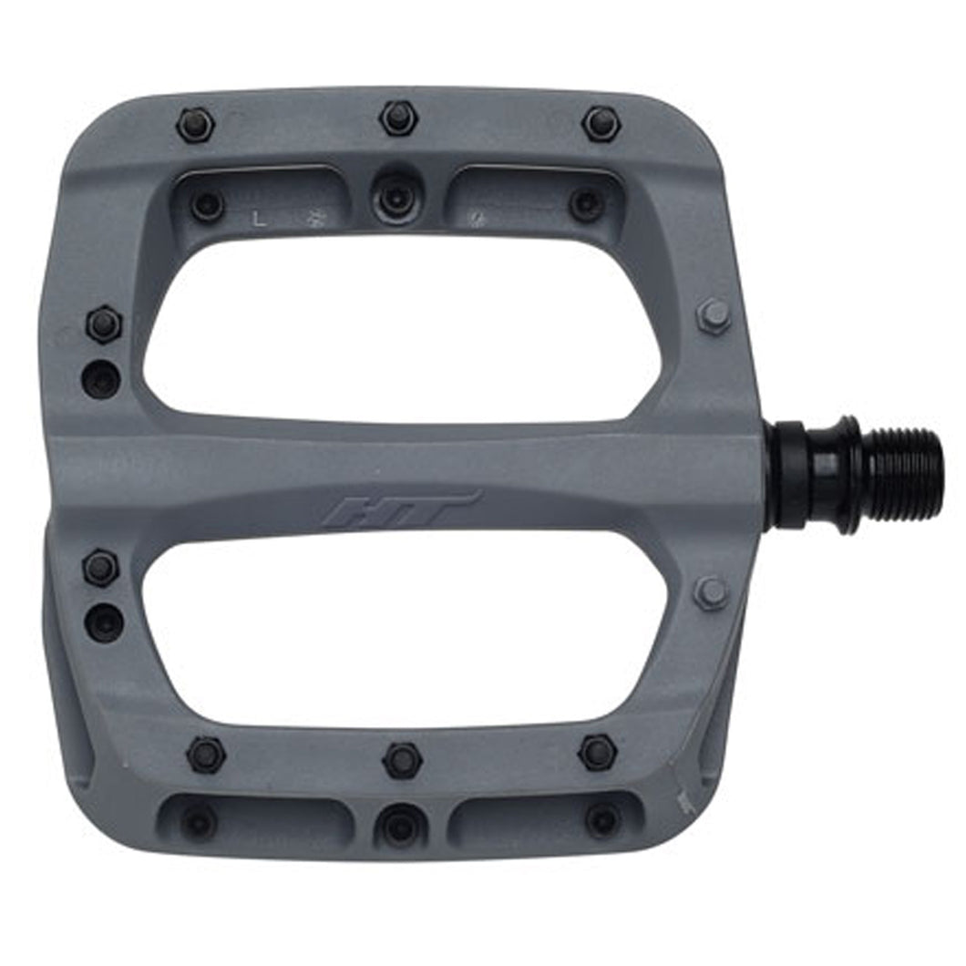 HT Pedals PA03A Platform Pedals CrMo - Gray - The Lost Co. - HT Components - B-HX3907 - 4711126208213 - -
