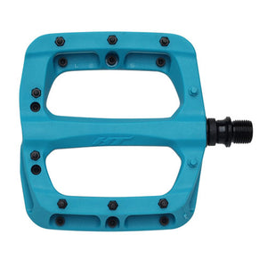 HT Pedals PA03A Platform Pedals CrMo - Turquoise - The Lost Co. - HT Components - B-HX3909 - 4711126208206 - -