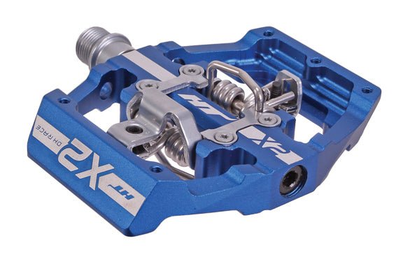 HT Pedals X2 Clipless Platform Pedals CrMo - Royal Blue - The Lost Co. - HT Components - B-HX2514 - 4715872485041 - -