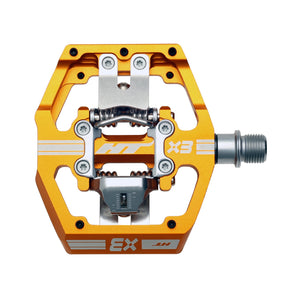 HT Pedals X3 Clipless Platform Pedals CrMo - Orange - The Lost Co. - HT Components - B-HX1206 - 4711126208718 - -