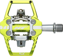 Load image into Gallery viewer, HT T1-SX BMX-SX Pedals - Dual Sided Clipless Platform Aluminum 9/16&quot; Apple Green - The Lost Co. - HT Components - PD4910 - 4715872486376 - -