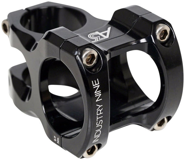 Industry Nine A318 Stem - 30mm Length - 31.8mm Clamp - Black