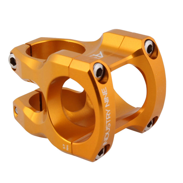 Industry Nine A318 Stem (31.8) 50mm - Gold - The Lost Co. - Industry Nine - B-XN7346 - 810098985901 - -