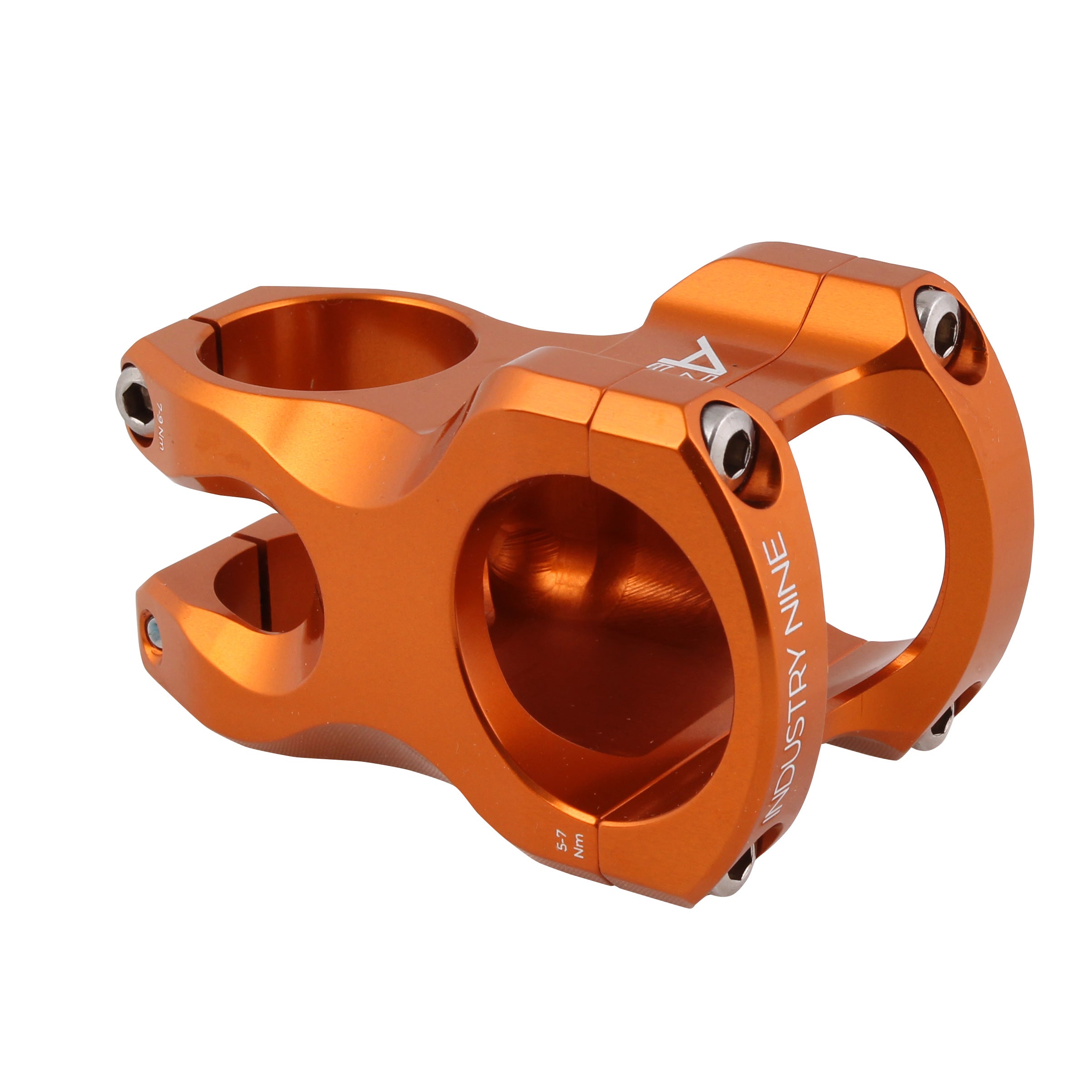 Industry Nine A35 Stem - 35mm Clamp - 50mm Length - Orange – The