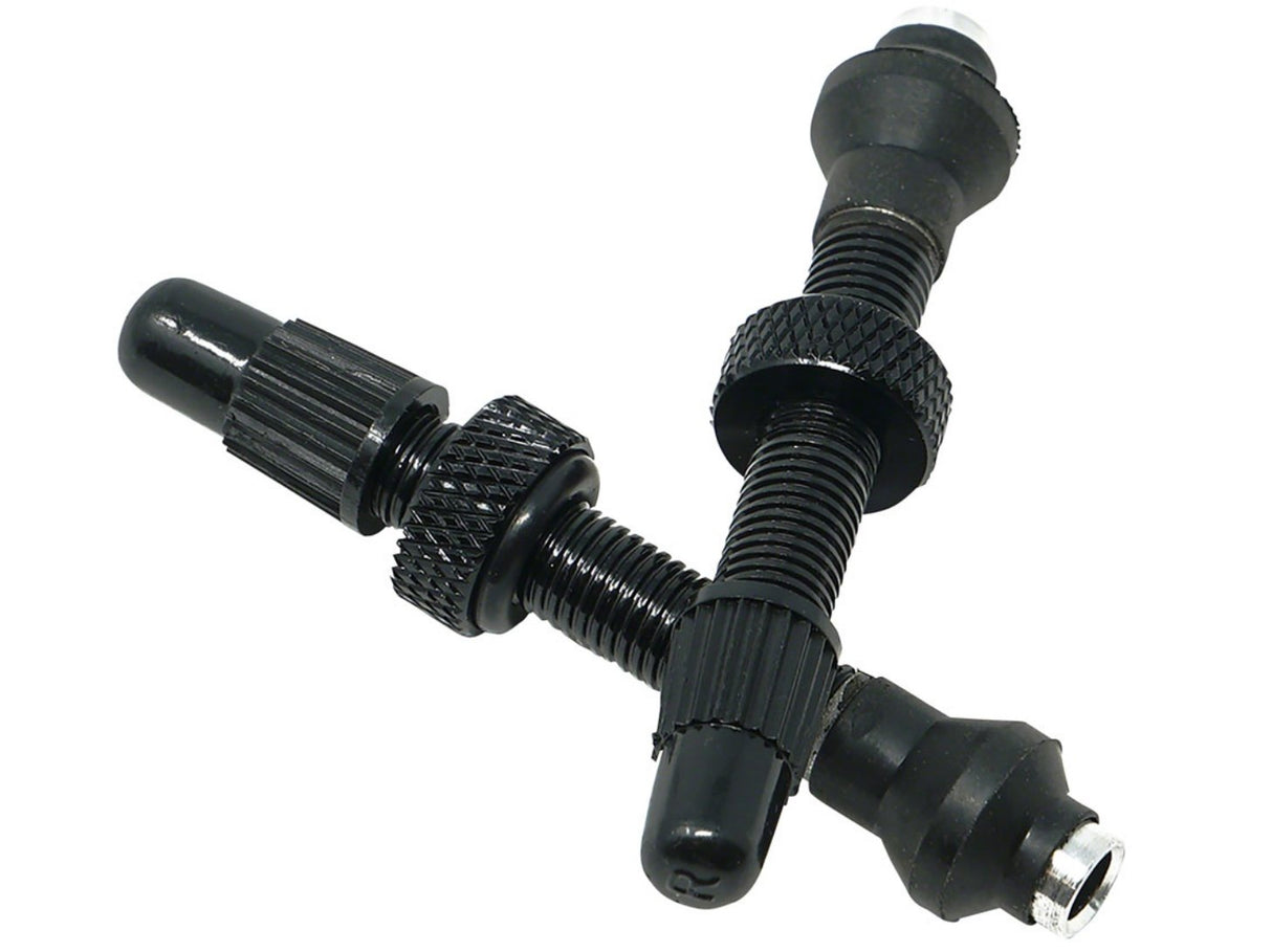 Industry Nine No-Clog Aluminum Tubeless Valve Stems - The Lost Co. - Industry Nine - TKVABLK - 92062033 - Black -