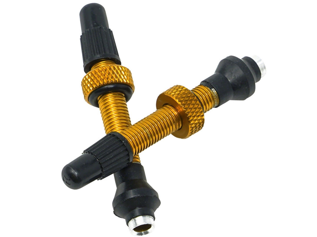 Industry Nine No-Clog Aluminum Tubeless Valve Stems - The Lost Co. - Industry Nine - TKVAGLD - 92225873 - Gold -