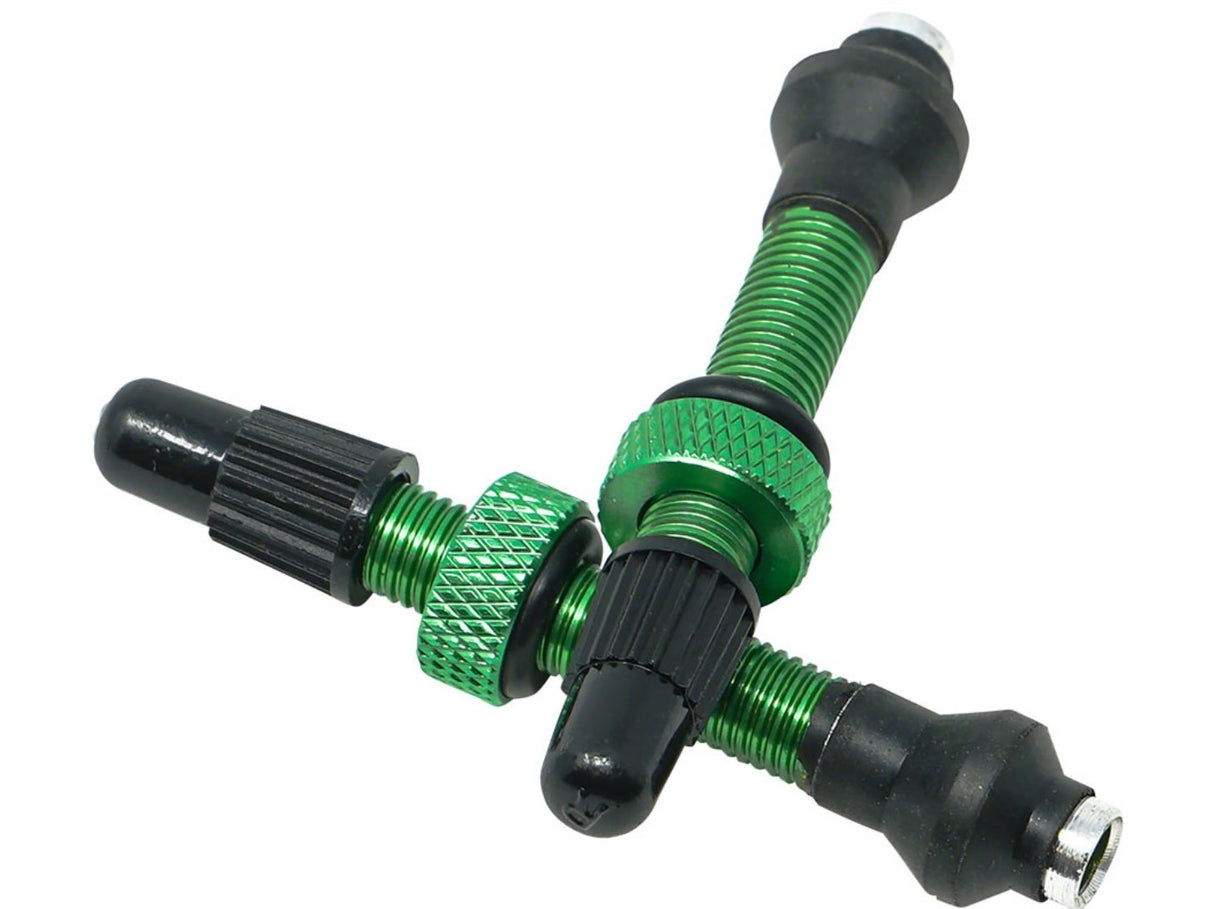 Industry Nine No-Clog Aluminum Tubeless Valve Stems - The Lost Co. - Industry Nine - TKVAGRN - 92324177 - Green -