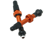 Load image into Gallery viewer, Industry Nine No-Clog Aluminum Tubeless Valve Stems - The Lost Co. - Industry Nine - TKVAORG - 92193105 - Orange -