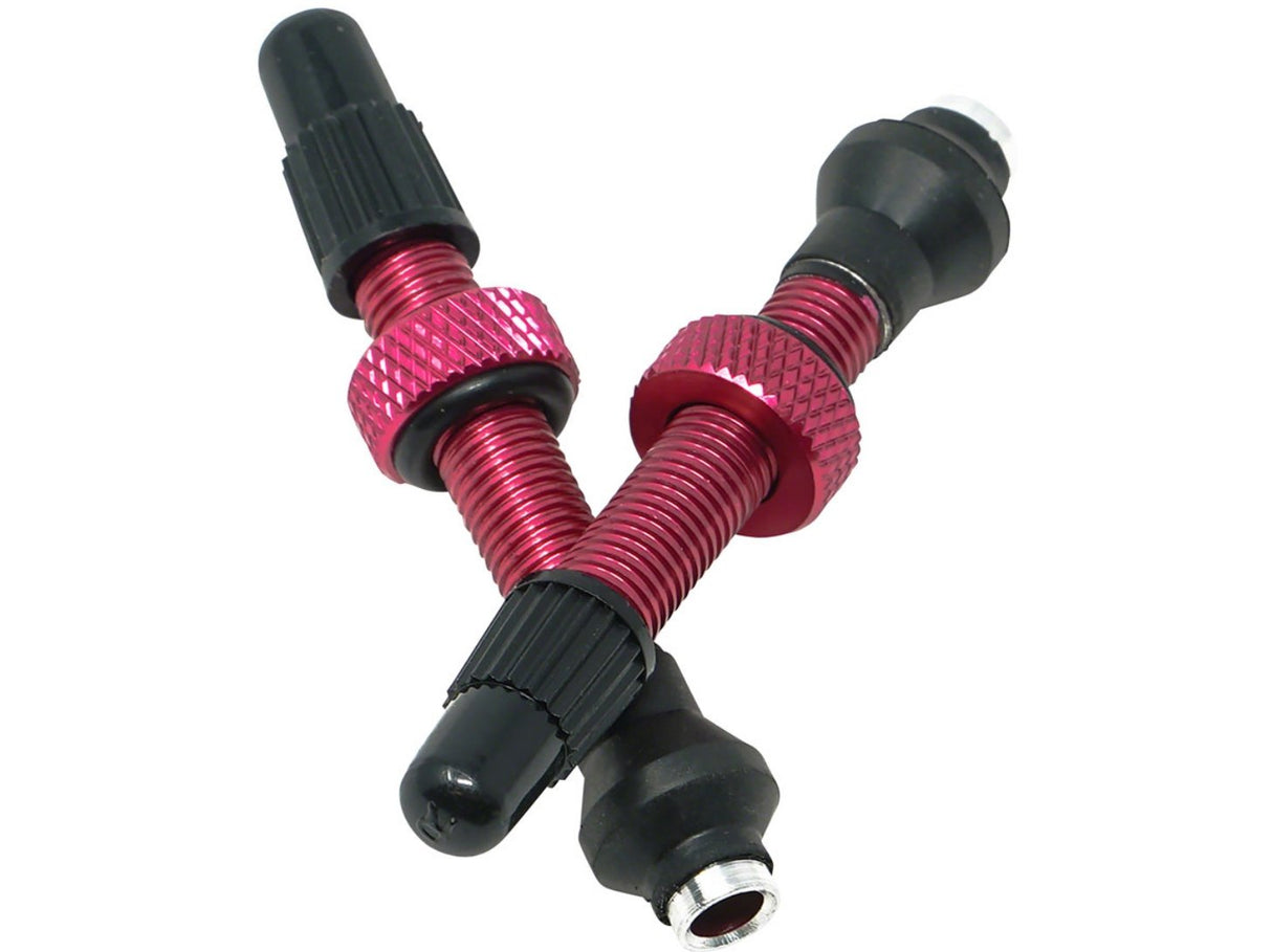 Industry Nine No-Clog Aluminum Tubeless Valve Stems - The Lost Co. - Industry Nine - TKVAPNK - 92356945 - Pink -